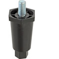 Texican Specialaty Products Leg, 3/8-16, 2-1/2"H, Plst, Blk For  - Part# Tsp111 TSP111